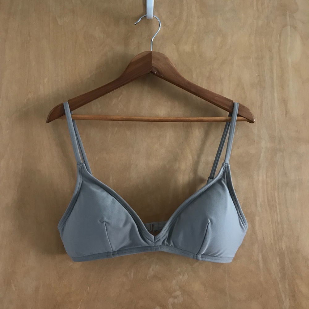 Jcrew French Bikini Top - Size Small - Earth